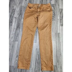 W62 Skinny Jeans Womens 2 Brown Signature Fit Mid Rise Stretch Casual Denim